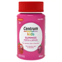 Centrum Kids Gummies malina a jahoda želé 60ks