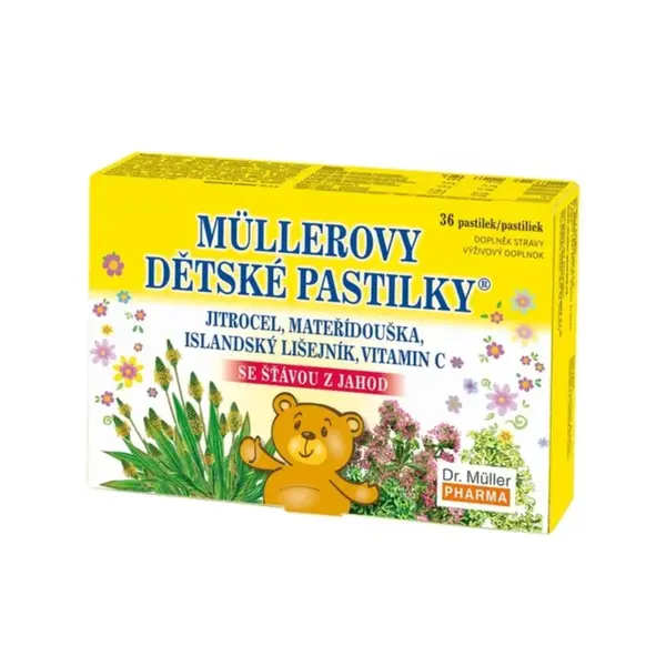Dr. Müller Müllerovy dětské pastilky 36 pastilek