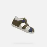 Light green boys' sandals Geox Macchia - Boys