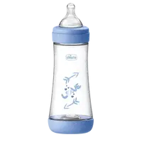 CHICCO Lahev kojenecká Perfect5 silikon, kluk 300 ml