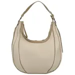 Módní dámská koženková kabelka na rameno Erlea, béžová