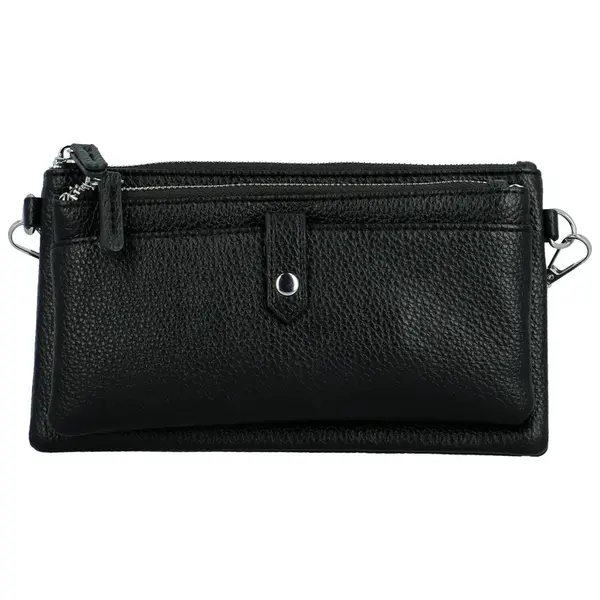 Stylová malá crossbody kabelka Perlla new, černá