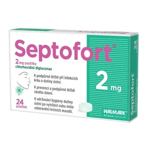 Septofort 2mg 24 pastilek