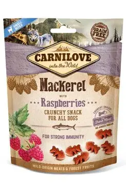 Carnilove Dog Crunchy Snack mackerel&raspberries 200g