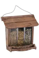 Krmítko venkovní plastové Jok 11 dekor dřevo FP