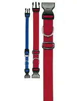 Obojek nylon Club C 44cmx15mm červený