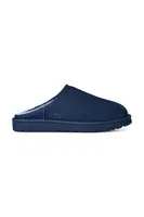 Semišové papuče UGG Classic Slip-On tmavomodrá barva, 1129290.DEOC