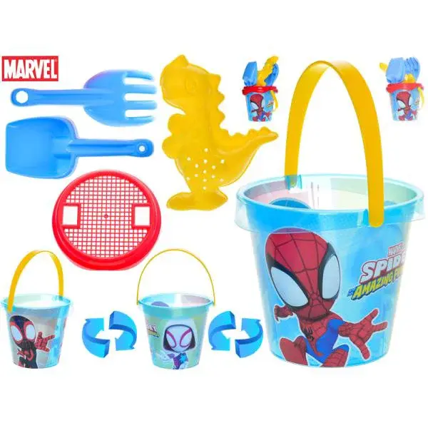 Spiderman sada na písek 5ks