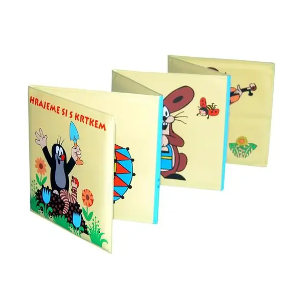 Rozkládací knížka Krtek