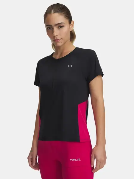 Women's T-shirt Under Armour UA Trail Run Zip SS - Women's