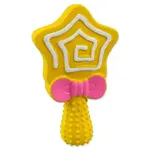 Hračka DF Latex lízátko hvězda se zvukem mix barev 13cm