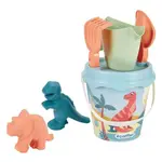 Kbelík Dinosaurus s příslušenstvím a 2 formičky, 17 cm