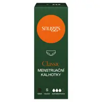SNUGGS Menstruační kalhotky pro silnou menstruaci velikost S
