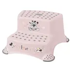 Dvojstupínek k WC/umyvadlu "Minnie", Růžová