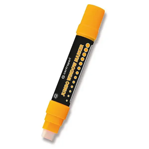 Popisovač na sklo Centropen 9120 Jumbo Window - oranžový