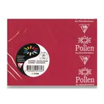 Barevná obálka Clairefontaine 75 x 100 mm, olizová, 20 ks - červená