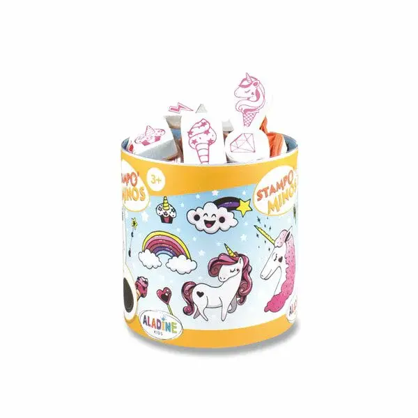 Razítka Aladine Stampo Minos - Jednorožci, 18 razítek