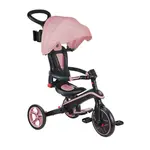 Globber dětská tříkolka skládací 4v1 - Deep Pastel Pink