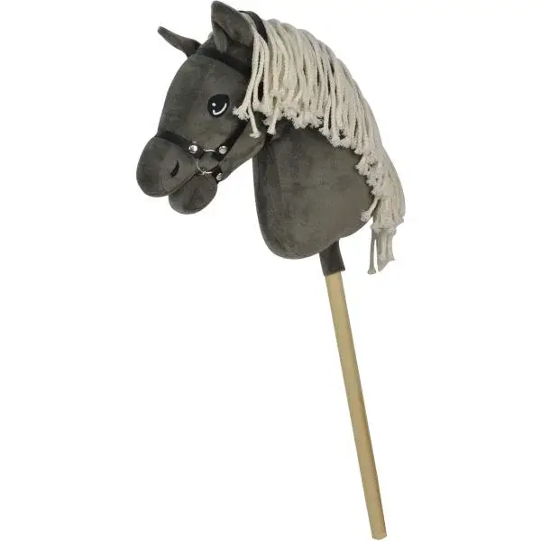 STEPPOS Premium Hobby horse Scarlet šedá 70 cm