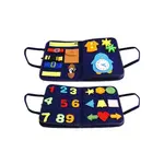 2Kids Toys Senzorická busy kniha Vodní / Dino svět