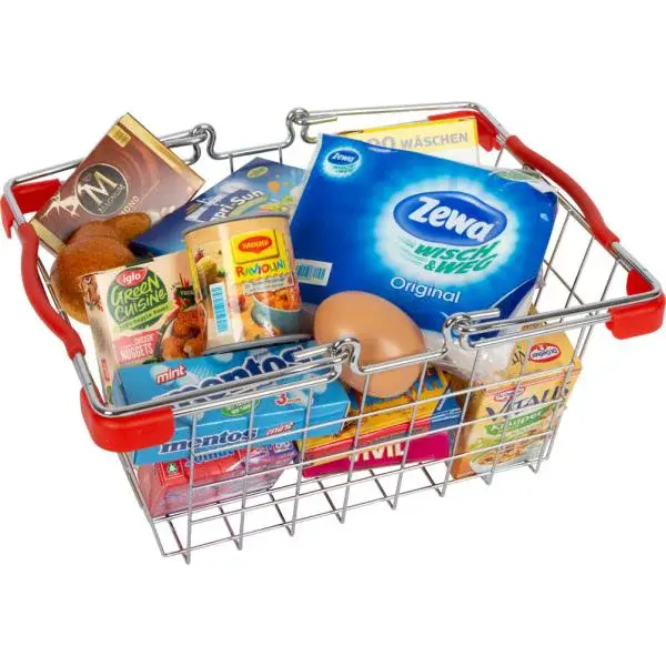 Small Foot Kovový nákupní košík