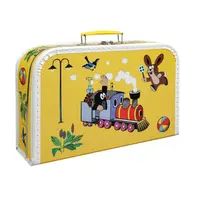 Krtko dětský kufr Krtko a mašinka 35cm