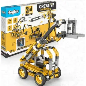 Engino Creative builder vysokozdvižný vozík machinery motorized set