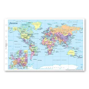 Mapa náplň osobních diářů Filofax