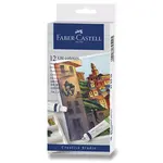 Olejové barvy Faber-Castell - 12 barev, tuba 9 ml