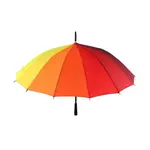 Deštník vystřelovací duhový 78cm kov/látka