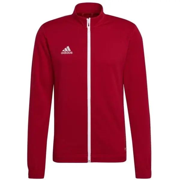adidas ENTRADA 22 TRACK JACKET Pánská fotbalová mikina, červená, velikost XXL