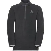 Odlo ROY KIDS STRIPE MID LAYER Dětská mikina, černá, velikost
