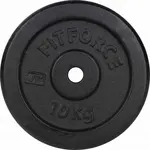 Fitforce PLB 10 KG x 25 MM Nakládací kotouč, černá, velikost 10 KG
