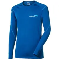 PROGRESS MERINO LS-M Pánské funkční Merino triko, modrá, velikost