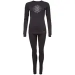 Arcore LAZENA Dámský dvoudílný set, černá, velikost