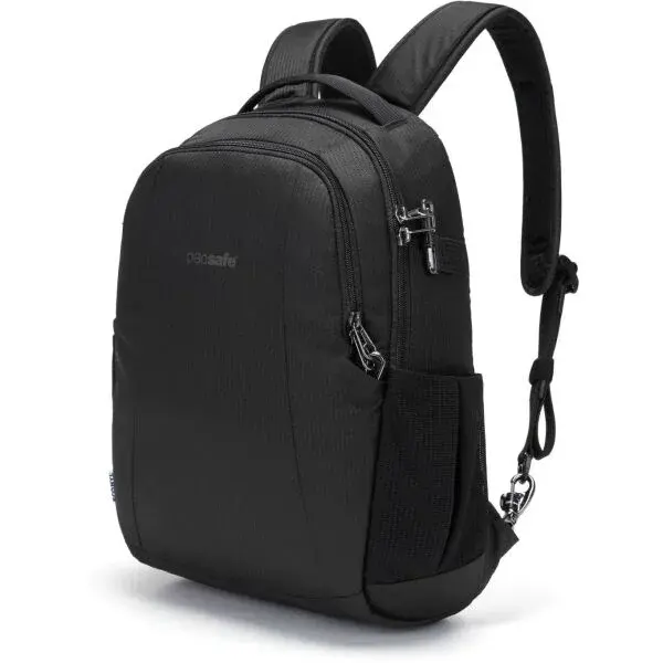 Pacsafe METROSAFE LS350 ECONYL BACKPACK Bezpečnostní recyklovaný batoh, černá, velikost