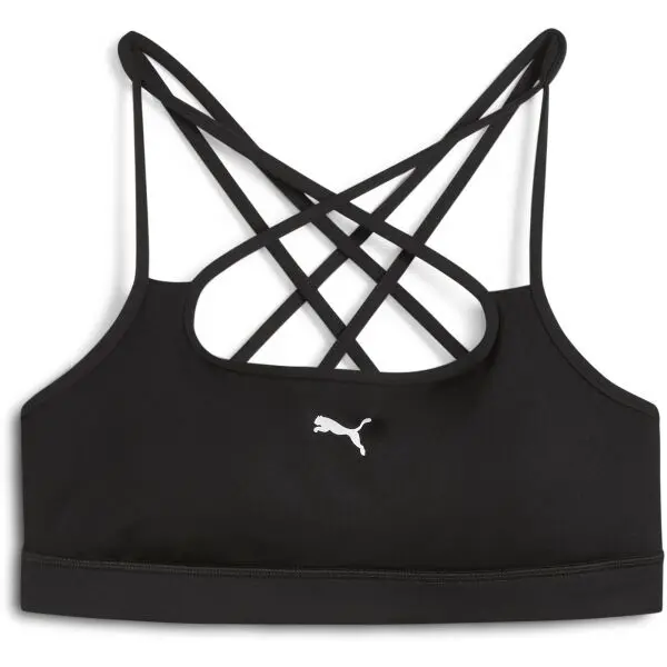 Puma MOVE STRAPPY BRA Dámska športová podprsenka, čierna, veľkosť