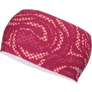 Klimatex RIKU Dámska športová čelenka, vínová, veľkosť UNI
