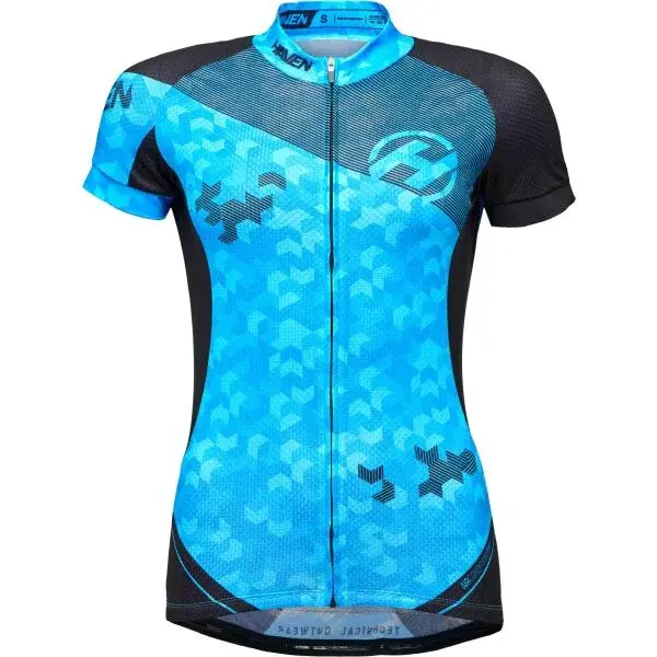 HAVEN SINGLETRAIL NEO WOMEN Dámský cyklistický dres, modrá, velikost XXXL