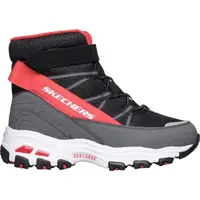 Skechers D'LITES Detská zateplená obuv, čierna, veľkosť