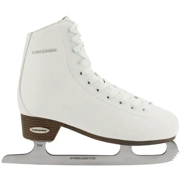 Crowned ELLA Dámské lední brusle, bílá, velikost