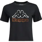 Kappa LOGO FALELLA Dámské triko, černá, velikost