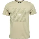 Umbro FTBL BOX GRAPHIC TEE Pánské triko, béžová, velikost