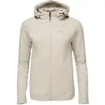 Puma EVOSTRIPE FULL ZIP HOODY Dámská mikina, béžová, velikost