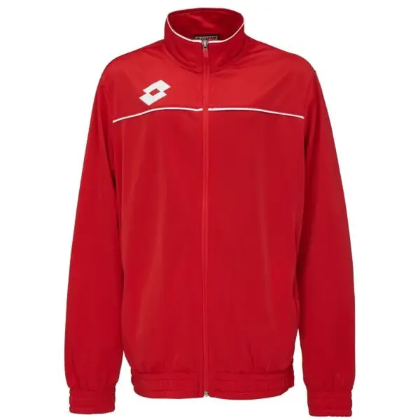 Lotto ELITE FULL-ZIP TOP Juniorská fotbalová mikina, červená, velikost