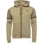 Kappa LOGO GENZO Pánská mikina, béžová, velikost