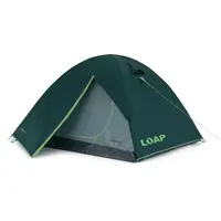 LOAP IDAHO 4 Turistický stan, tmavě zelená, velikost