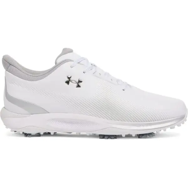 Under Armour DRIVE FADE Pánské golfové boty, bílá, velikost 45.5