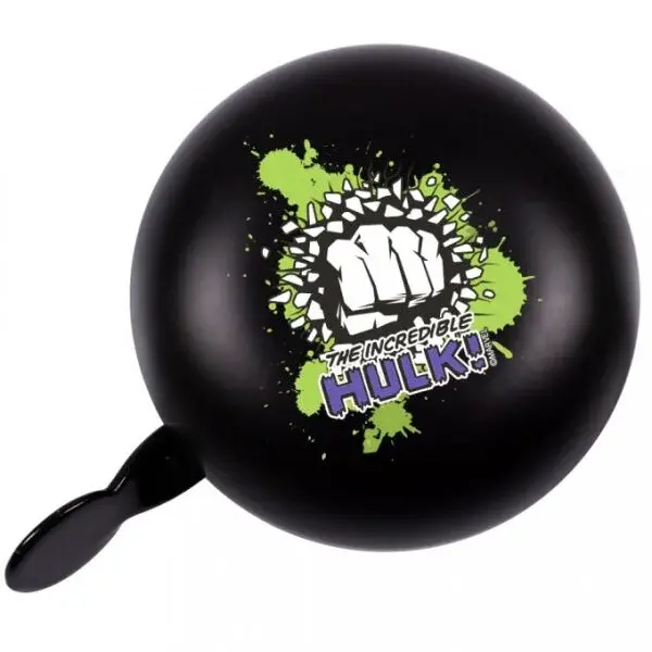 Disney HULK Retro zvonek na kolo, černá, velikost