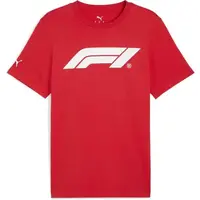 Puma F1 ESSENTIALS LOGO TEE Pánské triko, červená, velikost